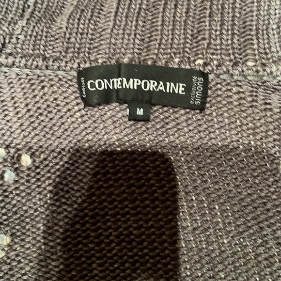 Stylish Gray Cardigan - Picture 3 of 4